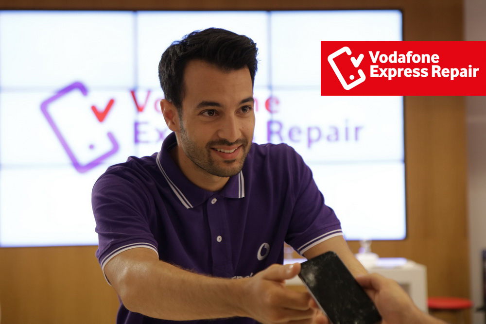 Vodafone Express Repair: Έκπτωση-μαμούθ σε όλες τις επισκευές smartphones