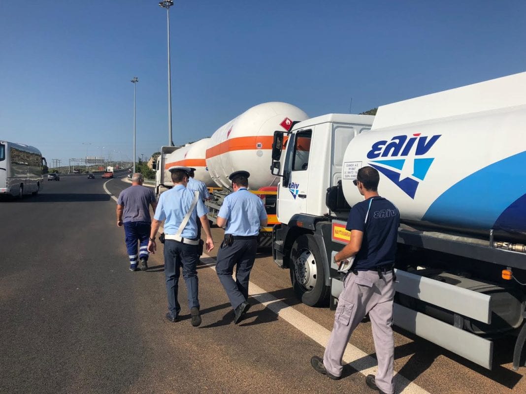 Έλεγχοι σε φορτηγά οχήματα με το καινοτόμο εργαλείο ADR- PROTEAS