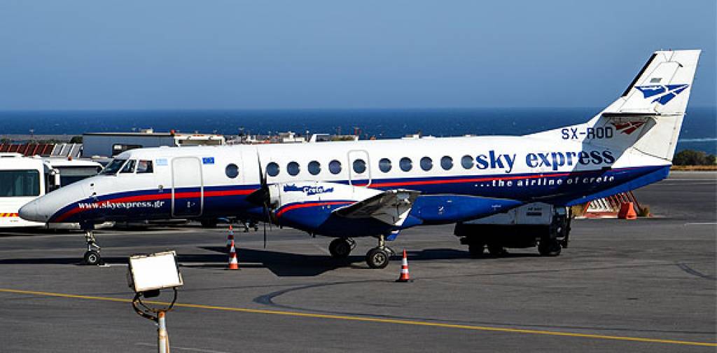 Η Sky Express κοντά στη Ζάκυνθο