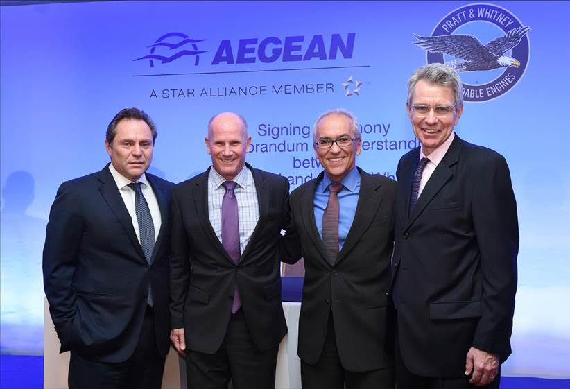 Aegean: Υπογραφή προσύμφωνου με την Pratt & Whitney για τα νέα Airbus Α320neo