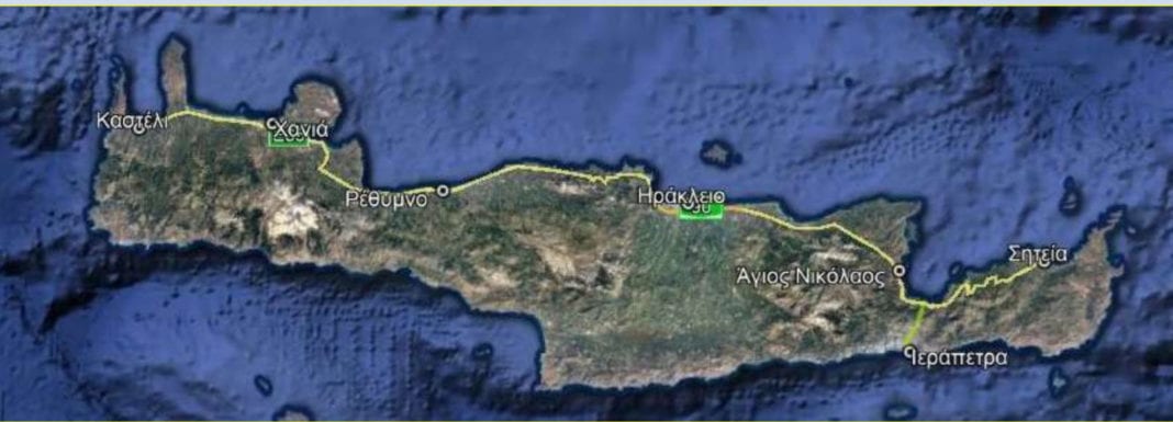 Την τελική χάραξη του Βόρειου Οδικού Άξονα Κρήτης παρουσίασε ο Χ. Σπίρτζης