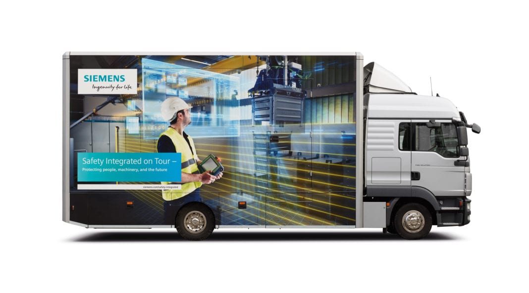 Safety Truck on Tour” Roadshow από τη Siemens