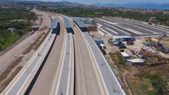 Παρουσία του Υπουργού Μεταφορών Χ. Σπίρτζη πραγματοποιήθηκε το πρώτο δοκιμαστικό δρομολόγιο από  τον Σ.Σ Κιάτου μέχρι τον Σ.Σ Αιγίου