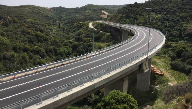 Στην κυκλοφορία παρέδωσε τη γέφυρα του Χαμεζίου ο Υπουργός Υποδομών Χ. Σπίρτζης