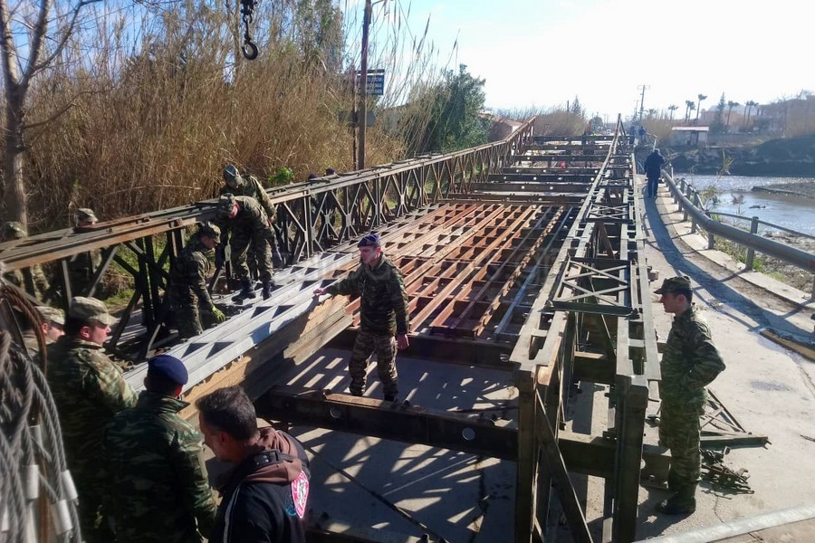 Εκτός λειτουργίας η γέφυρα Ιάρδανου λόγω έργων. Μέσω ΒΟΑΚ η κυκλοφορία των οχημάτων
