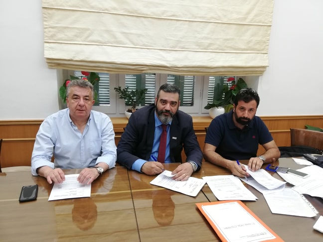 Υπογραφή σύμβασης για το Δικαστικό Μέγαρο Ρεθύμνου