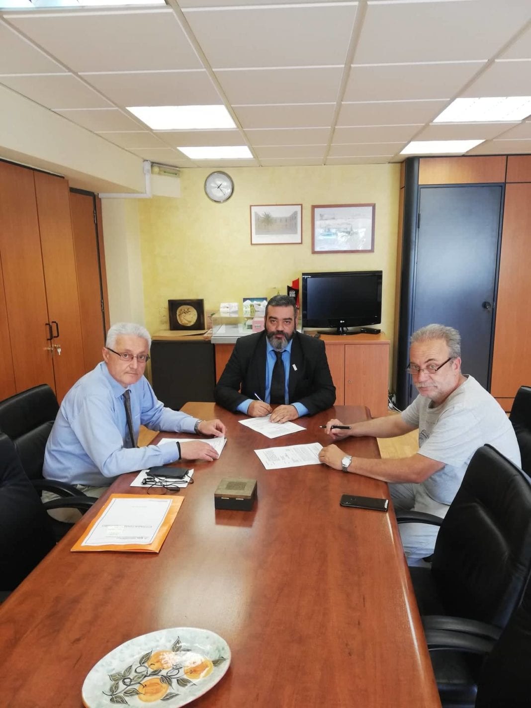 Υπογραφή σύμβασης για το 2ο Δημοτικό Σχολείο Ληξουρίου Κεφαλονιάς