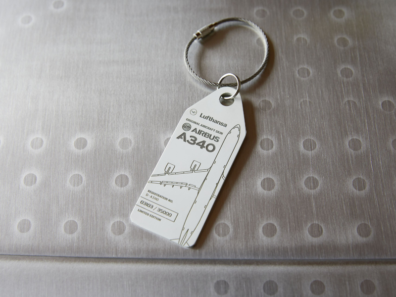 Προϊόντα από ανακυκλωμένα υλικά αεροσκάφους από το Lufthansa WorldShop και το Miles & More
