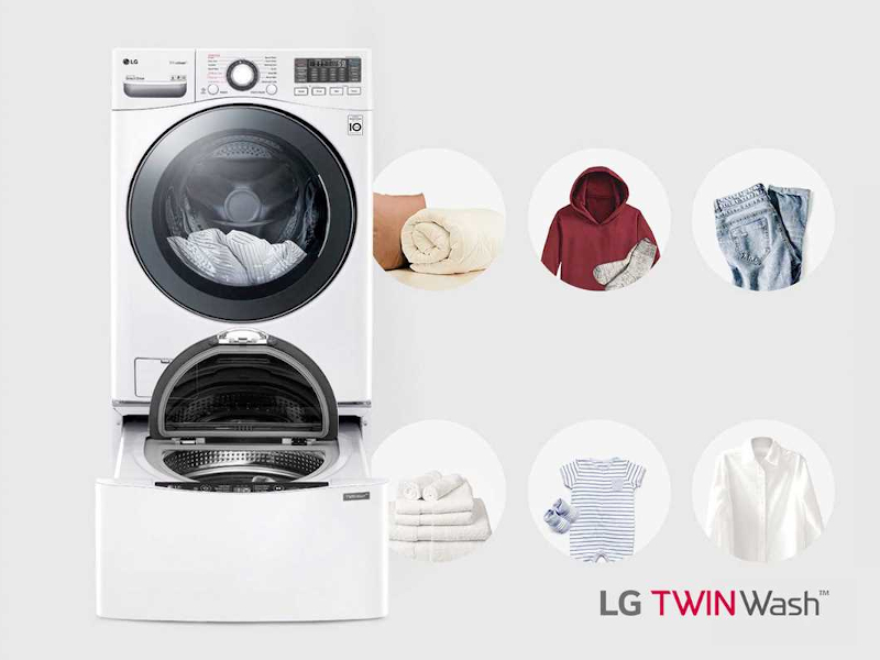 Ασυναγώνιστη ευκολία, ανώτερη φροντίδα και εξοικονόμηση χρόνου και ενέργειας από τα  πλυντήρια ρούχων της LG