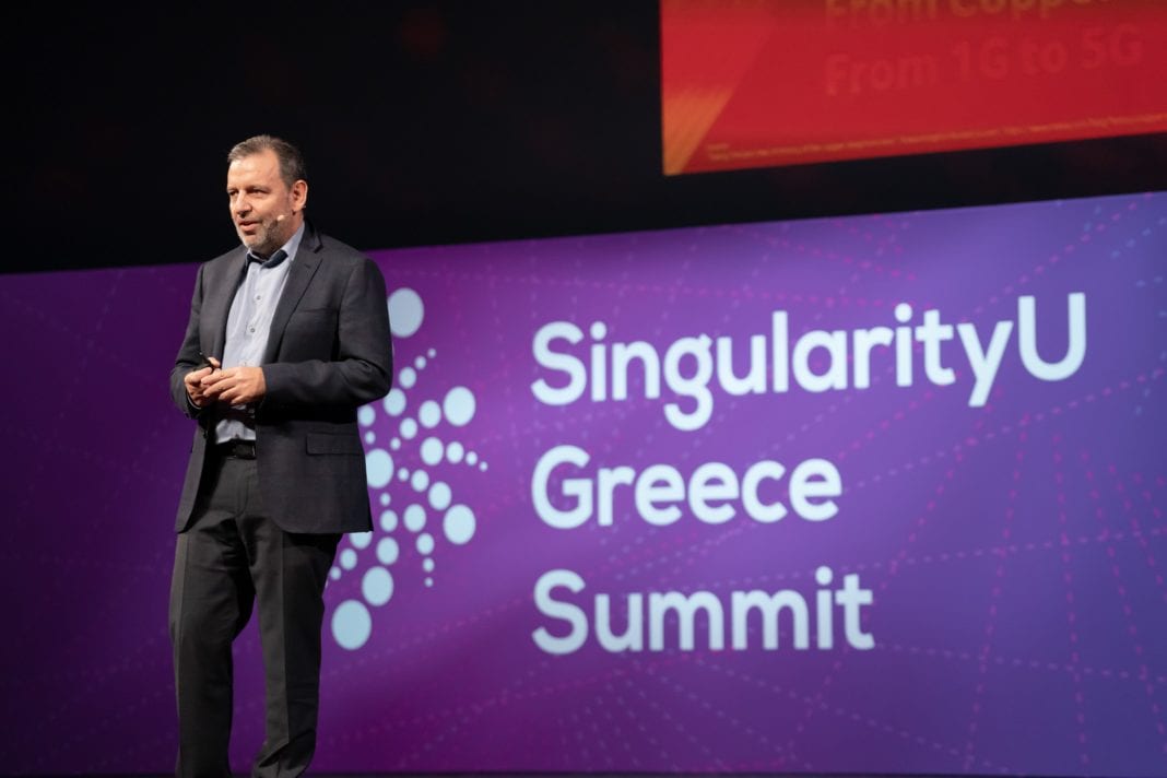 Η Vodafone παρουσίασε το όραμά της για ένα καλύτερο μέλλον μέσα από την τεχνολογία στο SingularityU Summit Greece