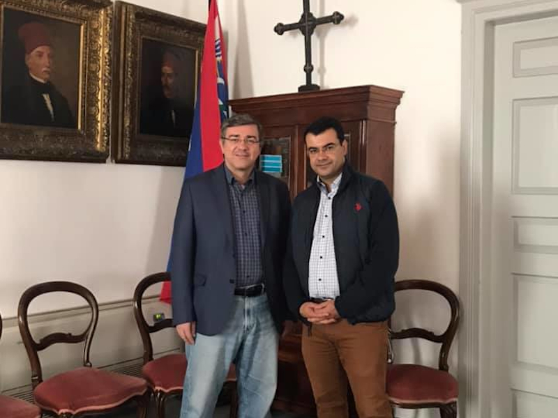 Επίσκεψη Μ. Γραφάκου στην Ύδρα: Στο επίκεντρο η διαχείριση απορριμμάτων του νησιού