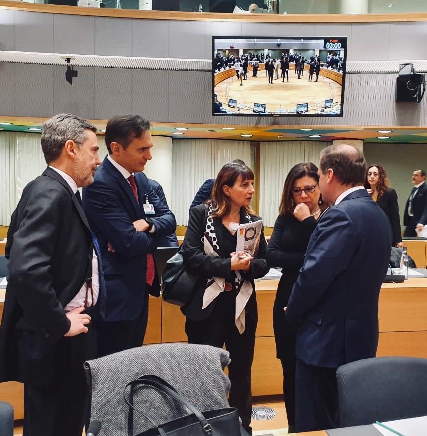 Συμμετοχή του Υπουργού Υποδομών Κ. Καραμανλή στο Συμβούλιο των Υπουργών Μεταφορών της Ε.E