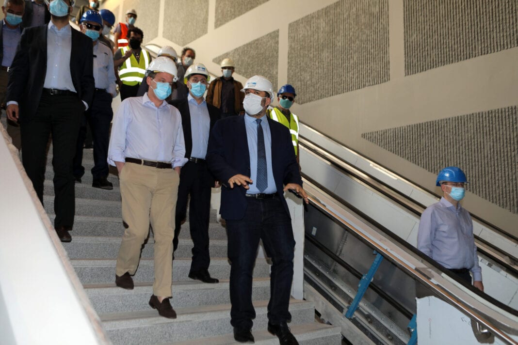 Στις αρχές Ιούλιου θα παραδοθούν οι τρεις σταθμοί της επέκτασης της Γραμμής 3 του Mετρό