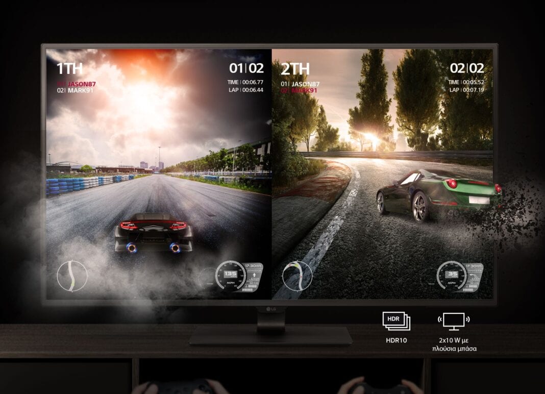 Aναβαθμίστε την εργασιακή σας απόδοση και την gaming εμπειρία με το νέο LG UHD 4K monitor