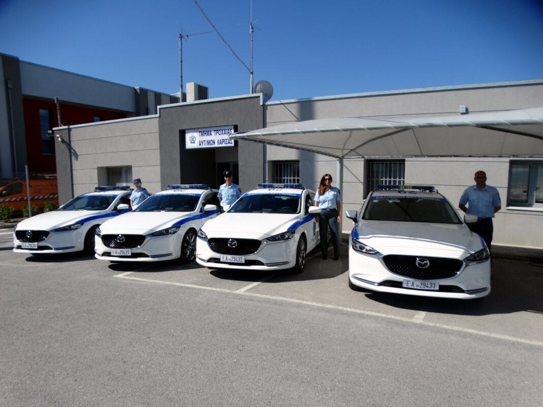 Με επιπλέον έντεκα (11) υπηρεσιακά οχήματα εξοπλίστηκε η Διεύθυνση Αστυνομία Λάρισας