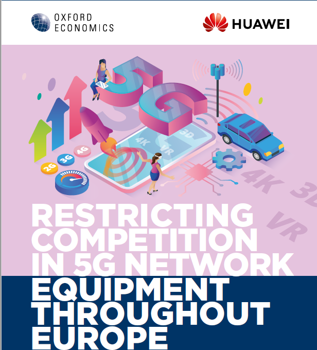 Πιθανή μείωση του ανταγωνισμού στο 5G θα κοστίσει στην ΕΕ 40 δισ. ευρώ