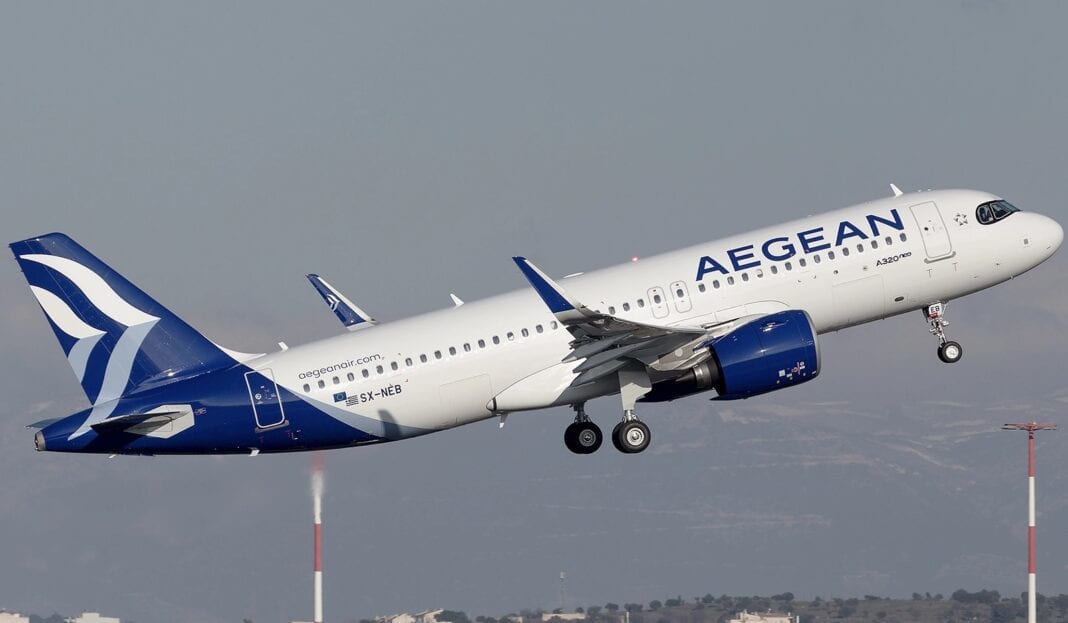 Aegean: 74% μείωση του Κύκλου Εργασιών το 4ο τρίμηνο με το 2ο Lockdown