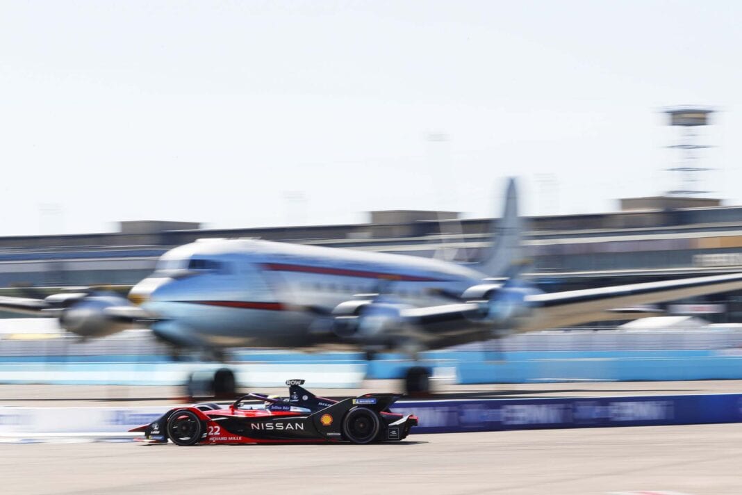 H Nissan e.dams με μια θέση στο βάθρο των νικητών, στον πρώτο διπλό αγώνα της Formula E, στο Βερολίνο