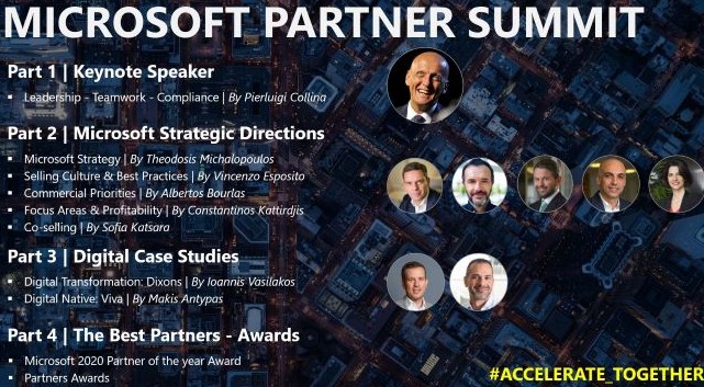 Microsoft Partner Summit 2020 με κεντρικό μήνυμα «επιταχύνουμε μαζί»