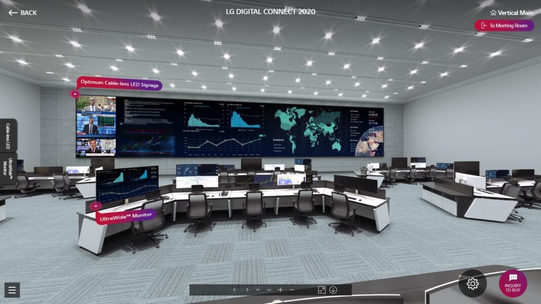 Ανακαλύψτε τις νέες Digital Signage τεχνολογίες μέσα από μια εικονική περιήγηση στο LG Digital Connect 2020