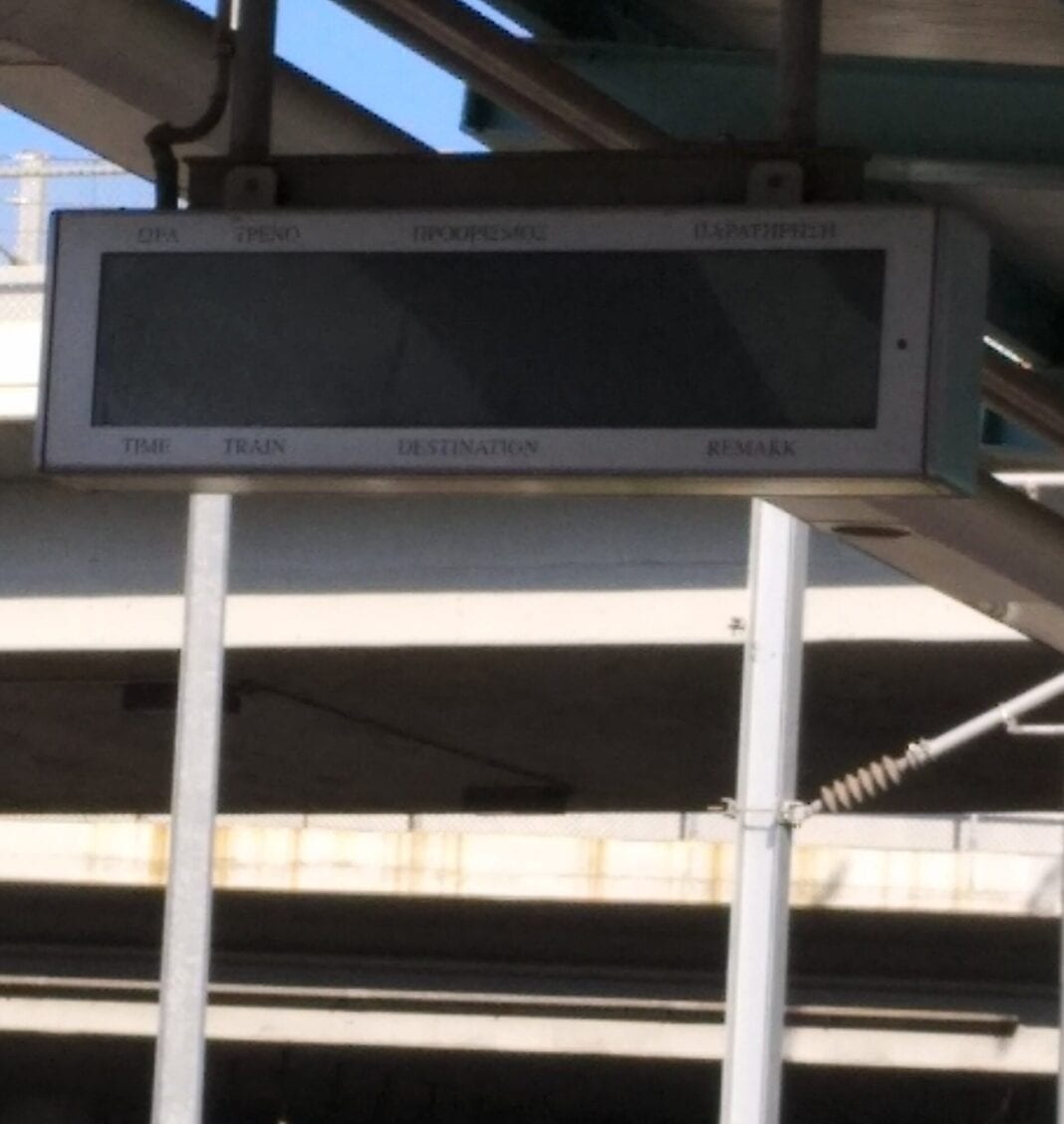 Έρχεται τηλεματική στον σιδηρόδρομο – Τέλος οι «μαύρες» οθόνες στους σταθμούς