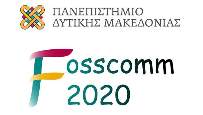 Ολοκληρώθηκε επιτυχώς το 13ο πανελλήνιο Συνέδριο Κοινοτήτων Ελεύθερου  Λογισμικού και Λογισμικού Ανοικτού Κώδικα – FOSSCOMM 2020