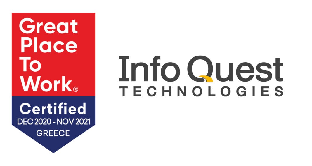 H Info Quest Technologies απέκτησε την Πιστοποίηση του Great Place to Work®