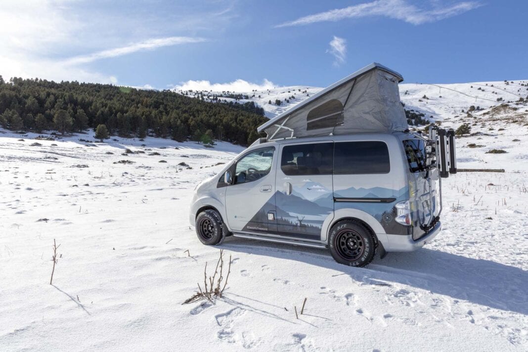 Το Nissan e-NV200 Winter Camper μας συντροφεύει  στις  χειμερινές περιπέτειες