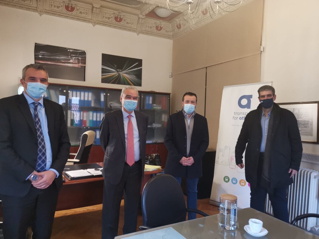 Συνάντηση Νίκου Παππά και Χρήστου Γιαννούλη με τη διοίκηση του ΟΑΣΑ