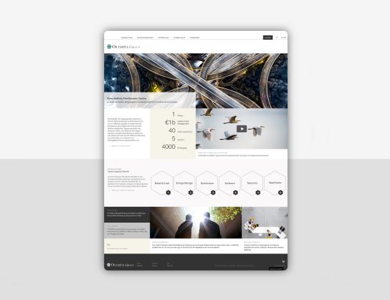Νέα εταιρική ιστοσελίδα από τον Όμιλο Olympia