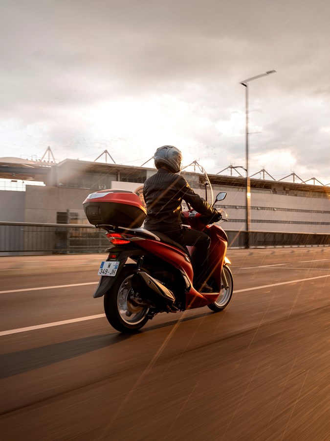 Αύξηση κυβισμού για τη ναυαρχίδα των SH της Honda