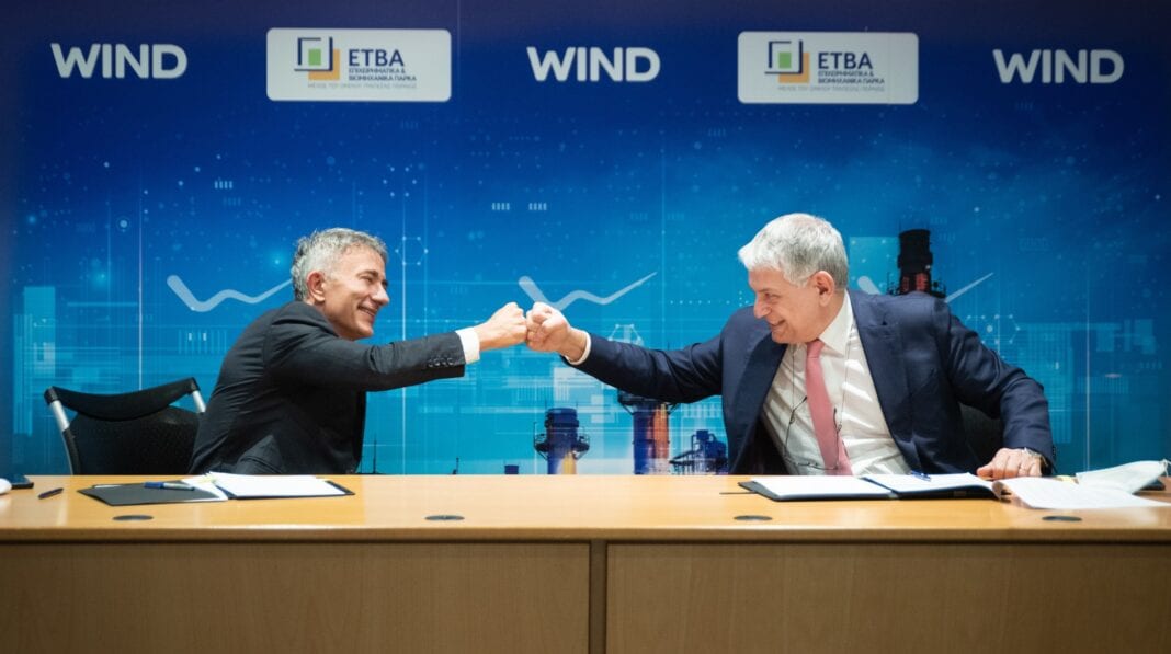WIND: Νέα δίκτυα οπτικών ινών και υπηρεσίες ΙoΤ στις βιομηχανικές περιοχές της ΕΤΒΑ