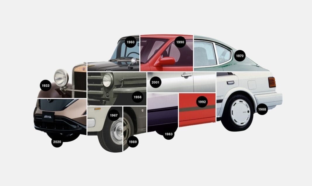 Η διαχρονική εξέλιξη του λογότυπου Nissan