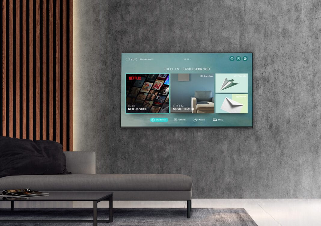 Η LG ενισχύει την παγκόσμια συνεργασία της με το NETFLIX, παρέχοντας την εφαρμογή και στις Ξενοδοχειακές Τηλεοράσεις