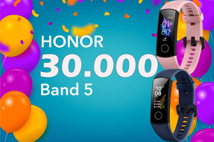 30.000 HONOR BAND 5 πουλήθηκαν στην ελληνική αγορά