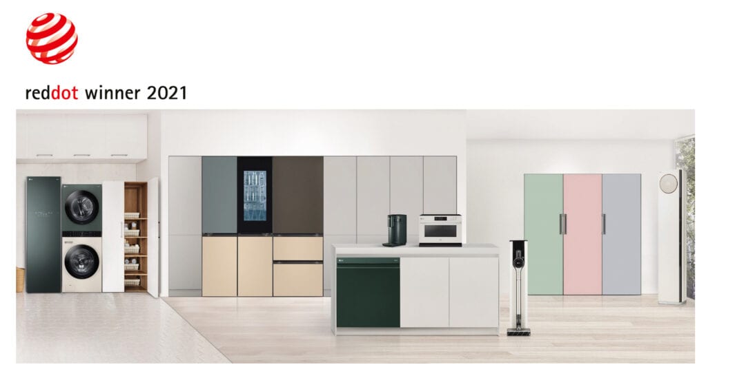 H LG λαμβάνει 31 Red Dot Design awards