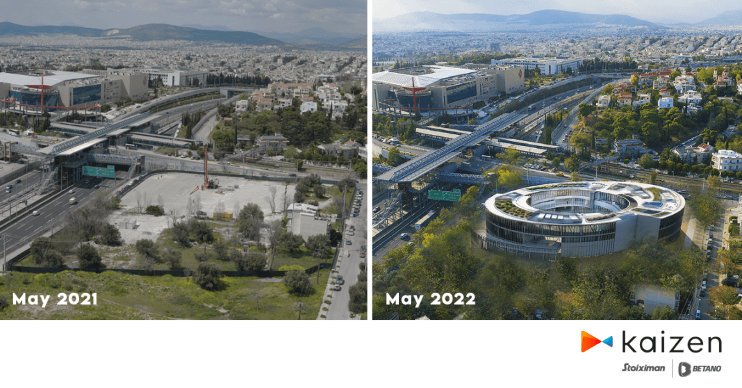 Kaizen Campus: Έναρξη εργασιών για τη δημιουργία του νέου κτιρίου γραφείων για την Kaizen Gaming 