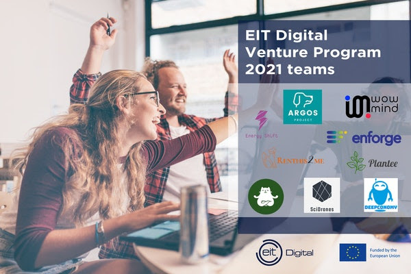 Αυτές είναι οι startups που έγιναν δεκτές στο EIT Digital Venture Program 2021