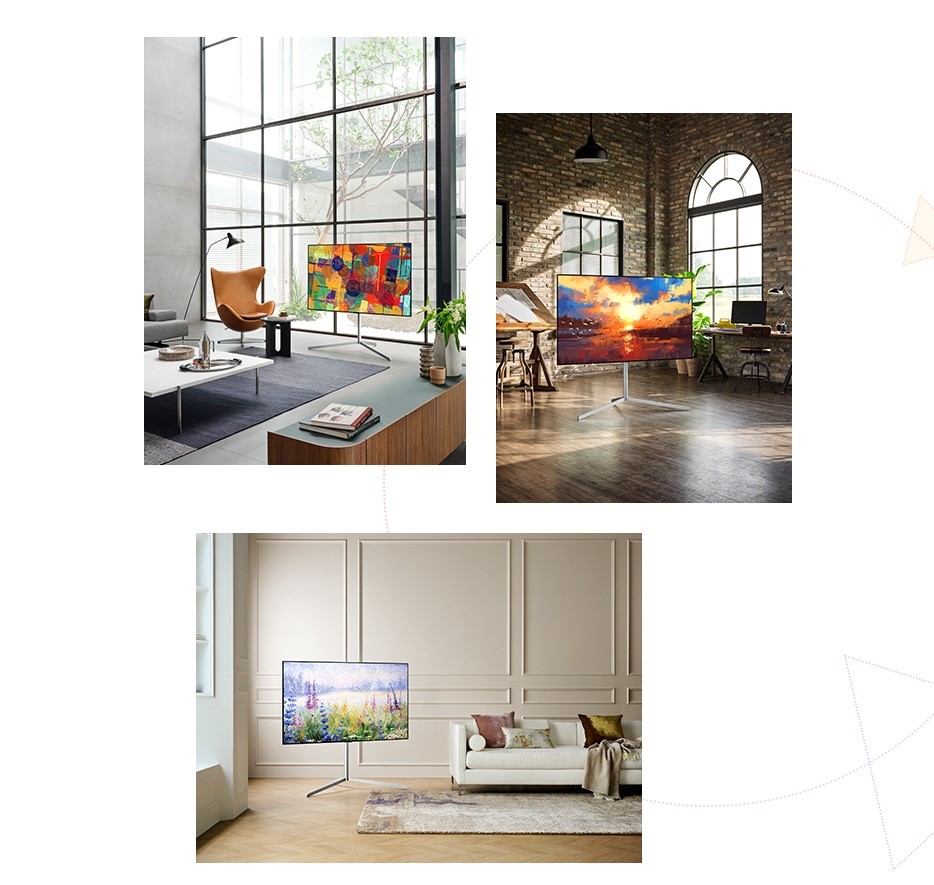 LG Gallery Stand: Καινοτόμος σχεδιασμός που εναρμονίζεται απόλυτα με τις LG τηλεοράσεις