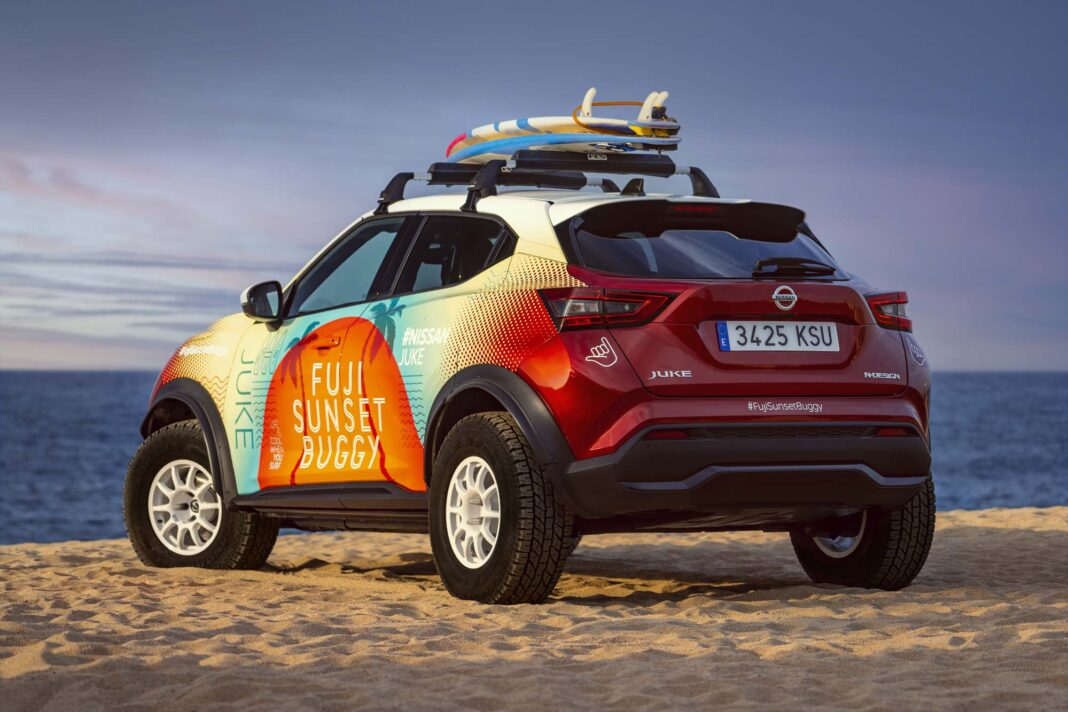 Το πρωτότυπο Nissan JUKE Fuji Sunset Buggy, κατακτά τις παραλίες της Ισπανίας