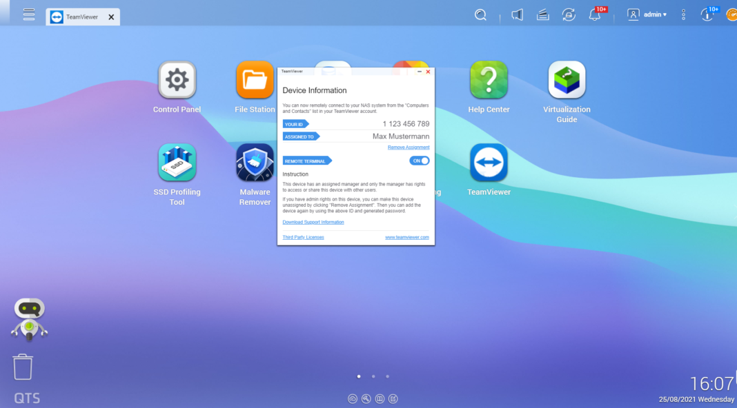 Η QNAP επιτρέπει την απομακρυσμένη πρόσβαση TeamViewer για συσκευές NAS