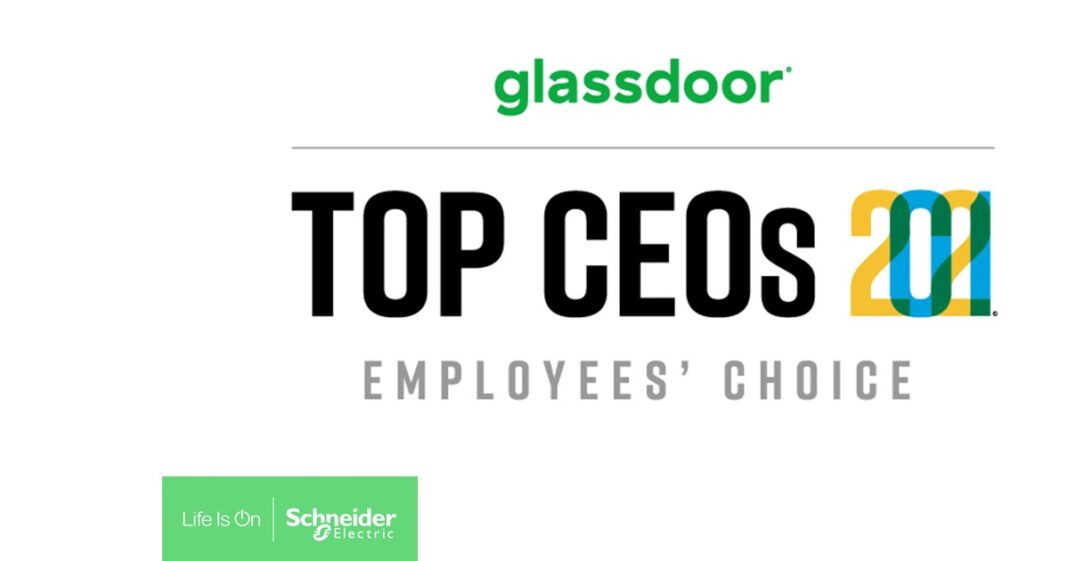 Ο Jean-Pascal Tricoire της Schneider Electric διακρίθηκε ως  Top CEO για το 2021 από την Glassdoor
