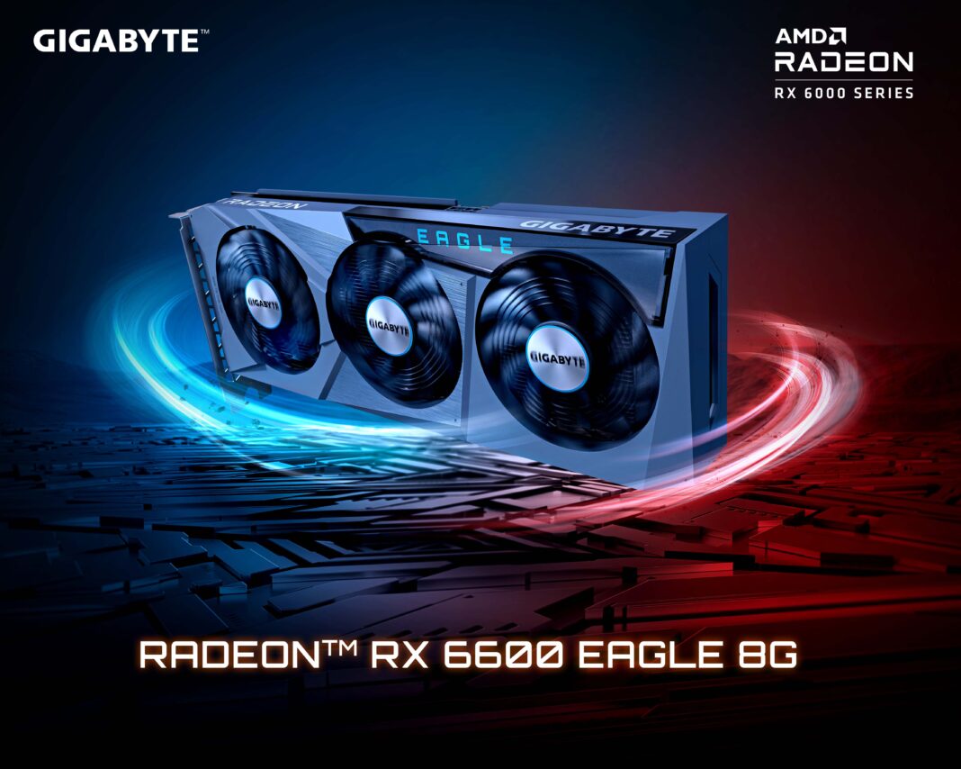 H GIGABYTE κυκλοφορεί την κάρτα γραφικών AMD Radeon™ RX 6600 EAGLE 8G
