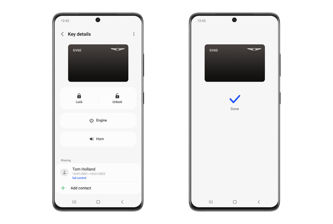 Οι χρήστες Galaxy μπορούν να ξεκλειδώνουν το αυτοκίνητο GV60 της Genesis με το νέο Ασφαλές Ψηφιακό Κλειδί της Samsung