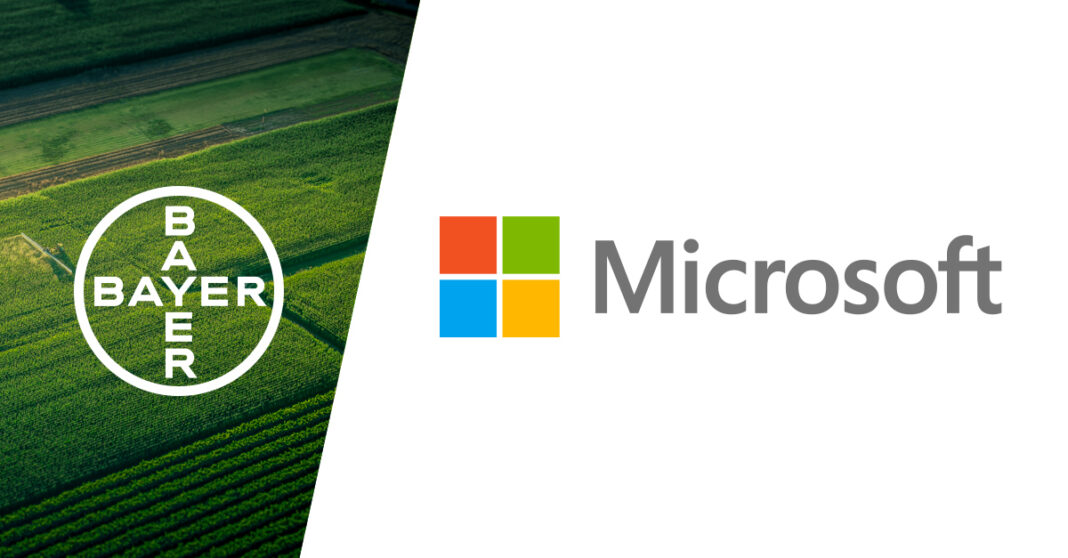Bayer – Microsoft: στρατηγική συνεργασία με στόχο τη βελτιστοποίηση και την εξέλιξη των ψηφιακών δυνατοτήτων στην αλυσίδα αξίας των τροφίμων, ζωοτροφών, καυσίμων και ίνας