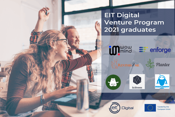 €115.000 δόθηκαν το 2021 μέσω του EIT Digital Venture Program σε 9 startups