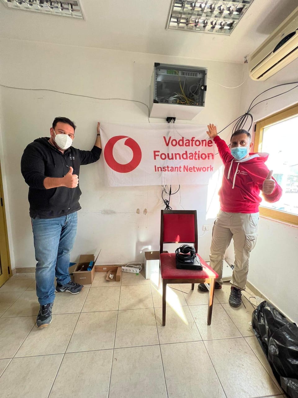 Ίδρυμα Vodafone: Εγκαθιστά δωρεάν υποδομή Wi-Fi για τους σεισμόπληκτους στο Αρκαλοχώρι της Κρήτης