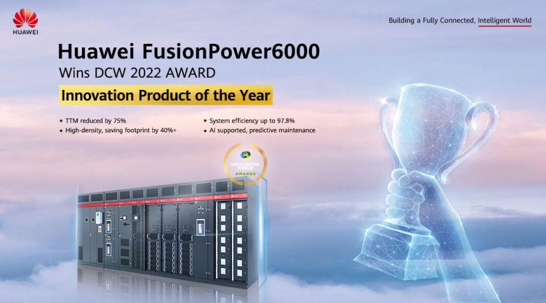 Huawei FusionPower6000: Κέρδισε το Βραβείο Καινοτόμου Προϊόντος στο Data Center World 2022