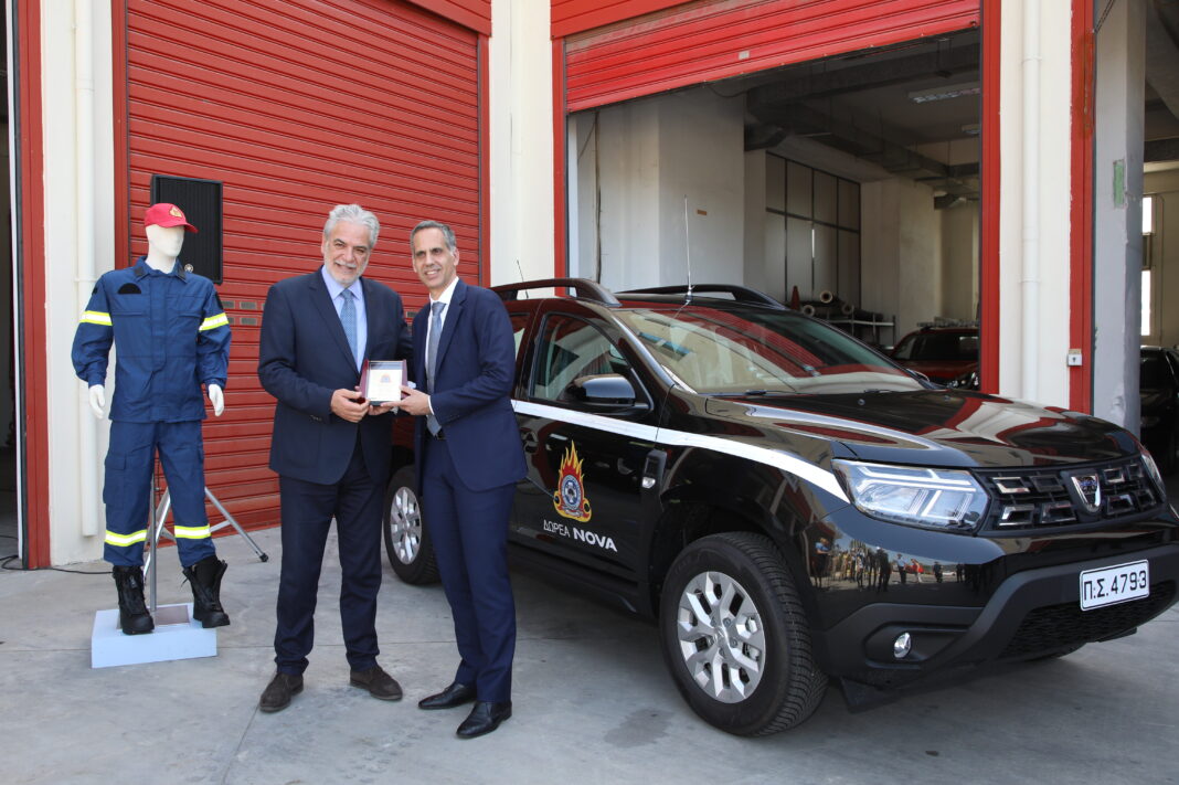 Η Nova – Wind στηρίζει έμπρακτα το Πυροσβεστικό Σώμα Ελλάδος