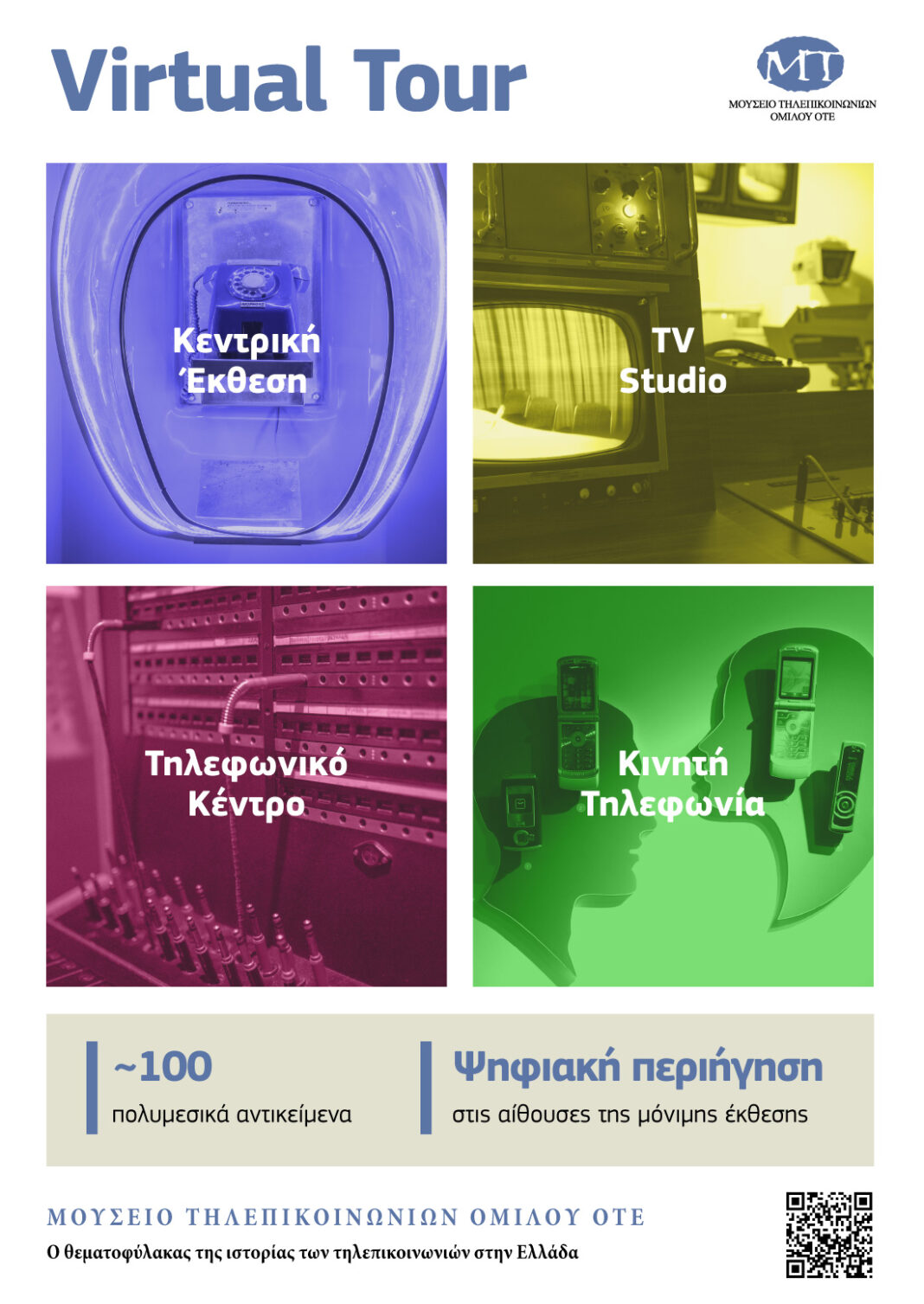 Virtual περιήγηση στο Μουσείο Τηλεπικοινωνιών Ομίλου ΟΤΕ με ένα «κλικ»